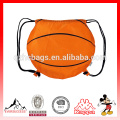 Cute Basketball Drawstring Backpack With Customized Logo